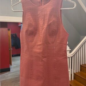 Alice + Olivia Textured Sleeveless Dress in Rose